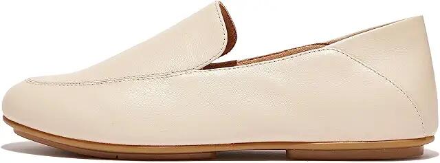 FitFlop Allegro Crush-Back Leather Loafers (Stone Beige) Women's Shoes Cover