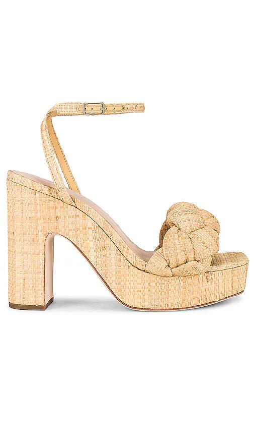 Loeffler Randall Fae Platform Sandal in Neutral Cover