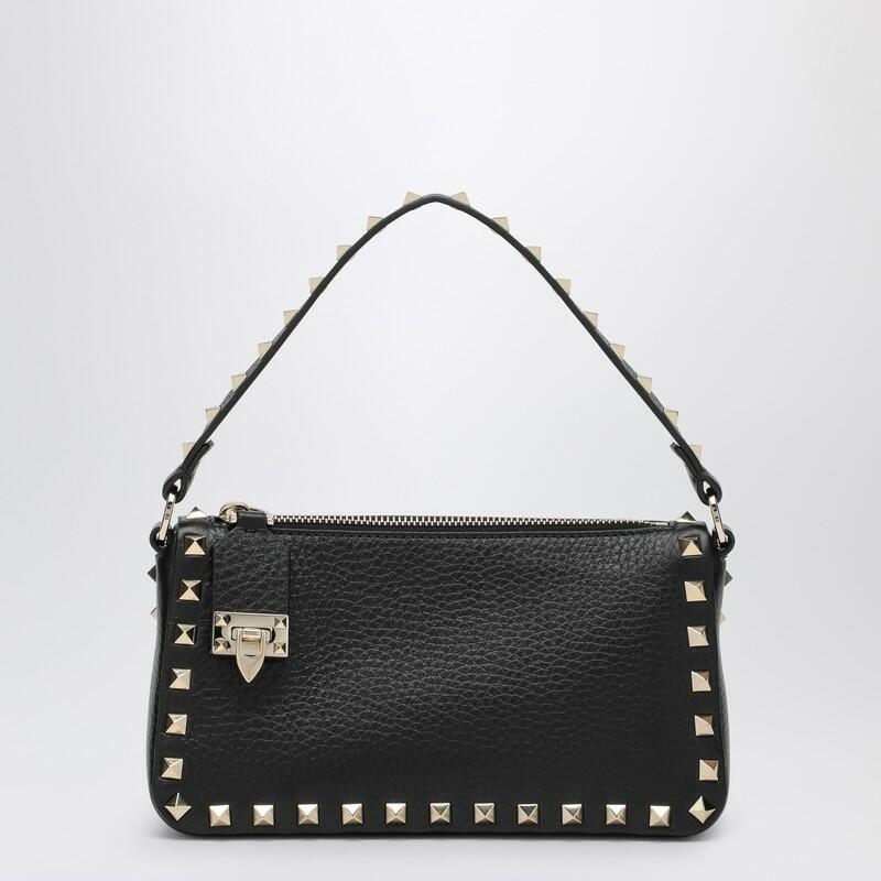 Valentino Garavani Small black Rockstud shoulder bag Cover