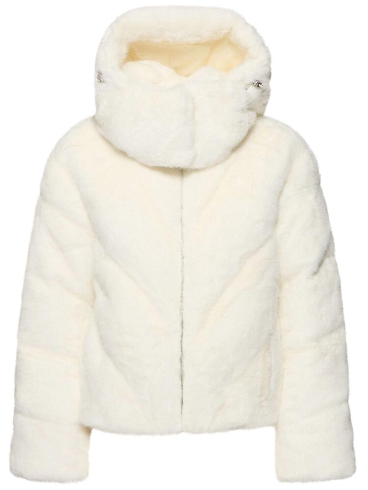 MACKAGE Anik Faux Fur Down Jacket Cover