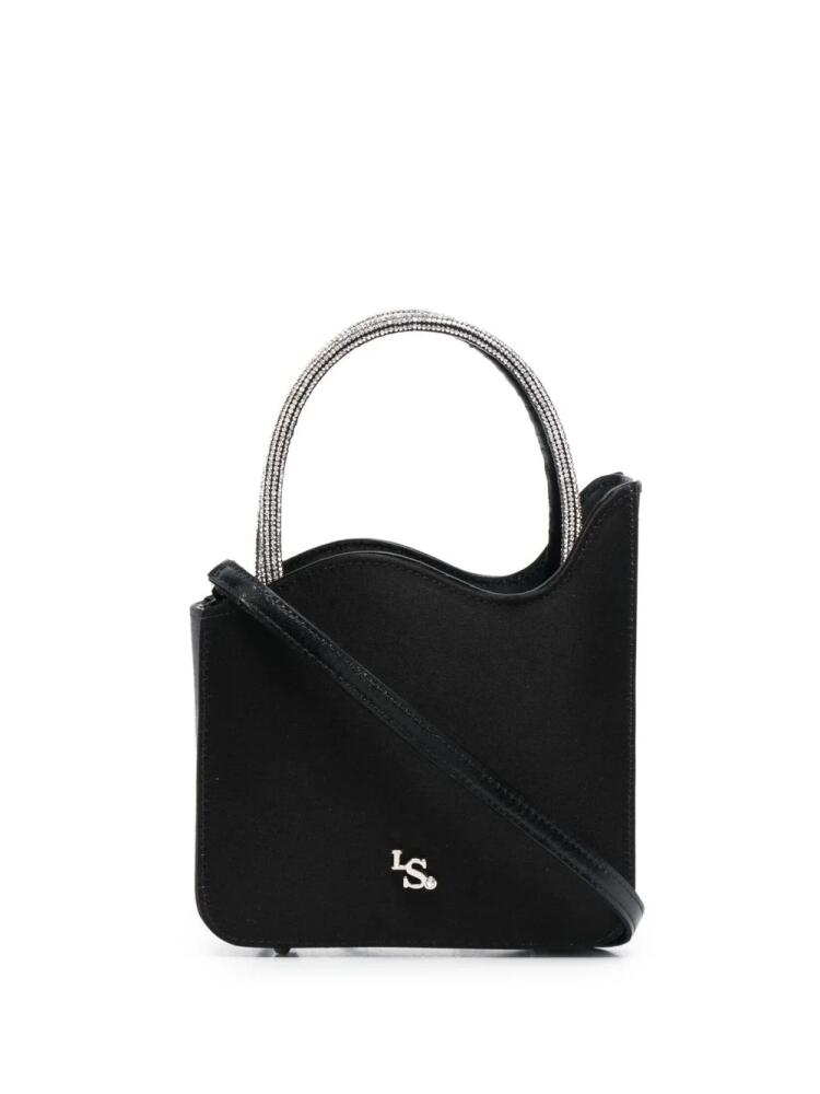 Le Silla micro Ivy crystal-embellished tote bag - Black Cover