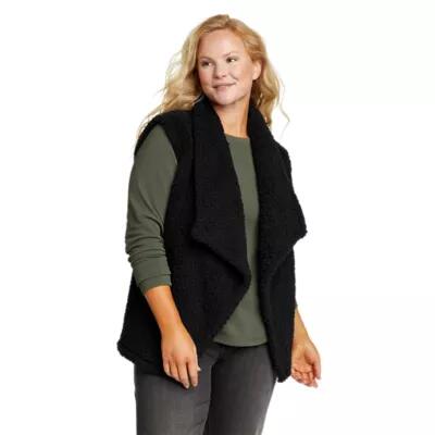 Eddie Bauer Women's Fireside Plush Vest Cover