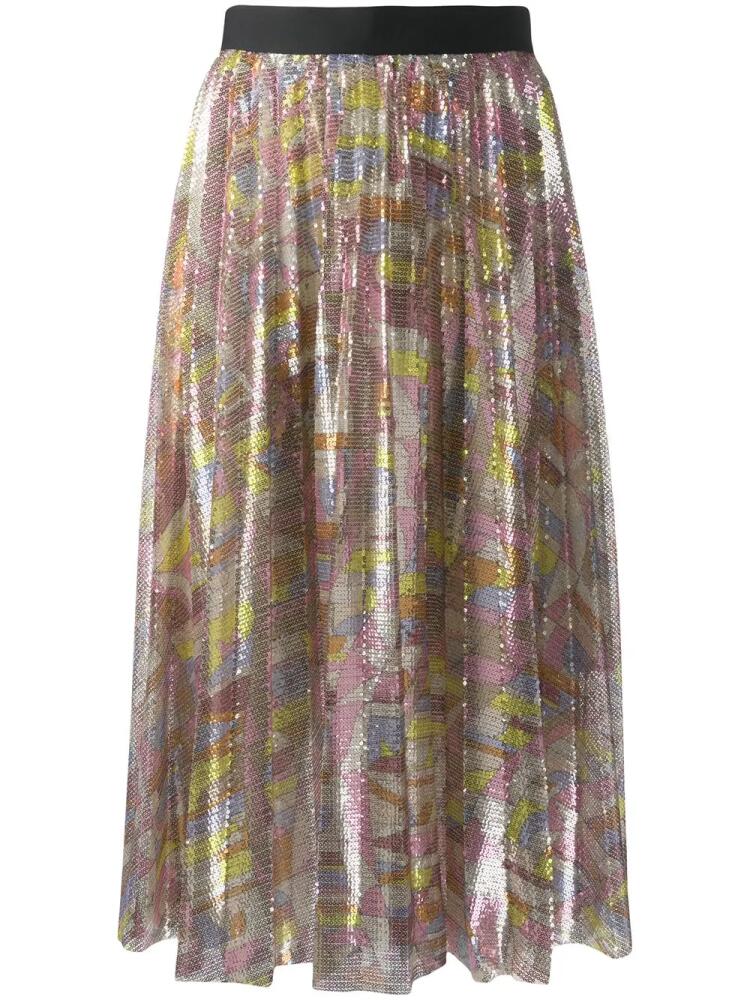 PUCCI sequin pleated skirt - Multicolour Cover