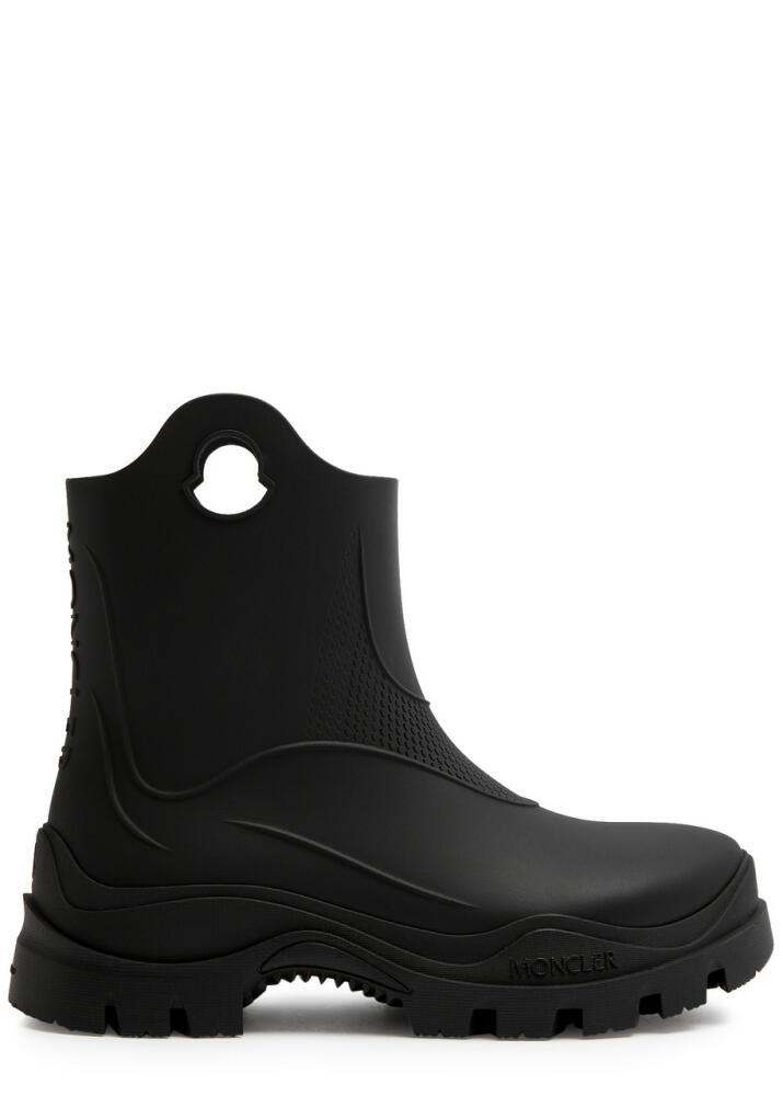 Moncler Misty Rubber Rain Boots - Black Cover