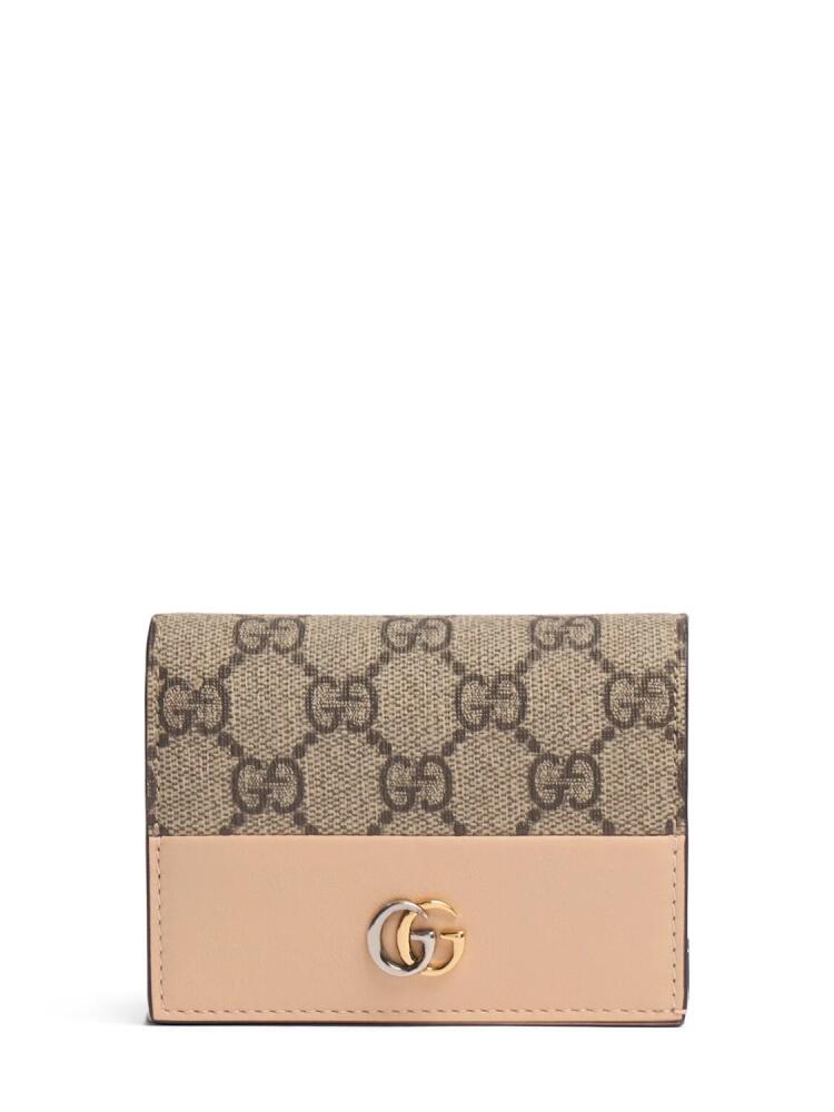 GUCCI Petite Marmont Leather Wallet Cover