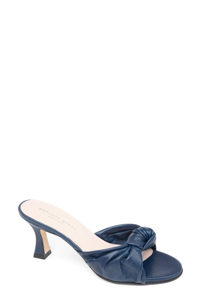 patricia green Savannah Slide Sandal in Navy Cover