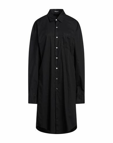 Ann Demeulemeester Woman Midi dress Black Cotton Cover