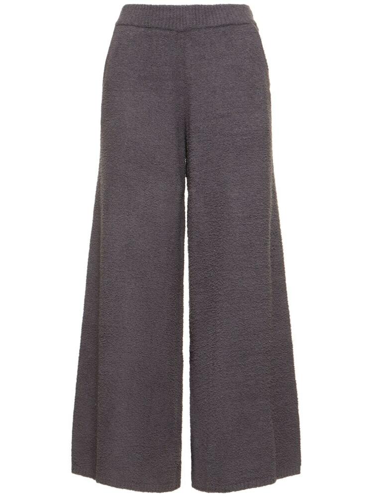 WEWOREWHAT Wide Leg Knitted Pants Cover