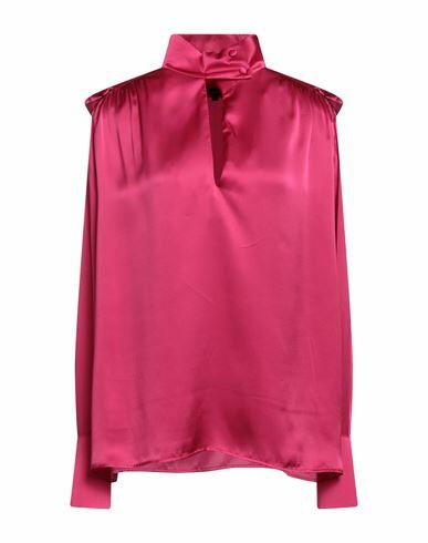 Bcbgmaxazria Woman Top Fuchsia Silk Cover