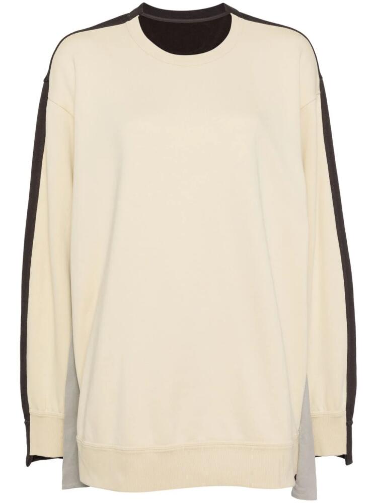 JNBY contrasting cotton sweatshirt - Brown Cover