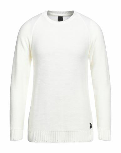 Why Not Brand Man Sweater Ivory Acrylic, Wool Cover