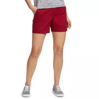 Eddie Bauer Women's Willit Stretch Legend Wash Shorts - 5" Cover