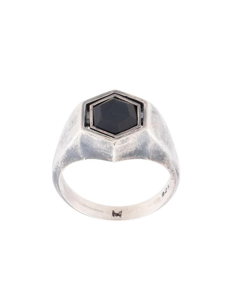 M.Cohen The Hexagon Spinning ring - Silver Cover