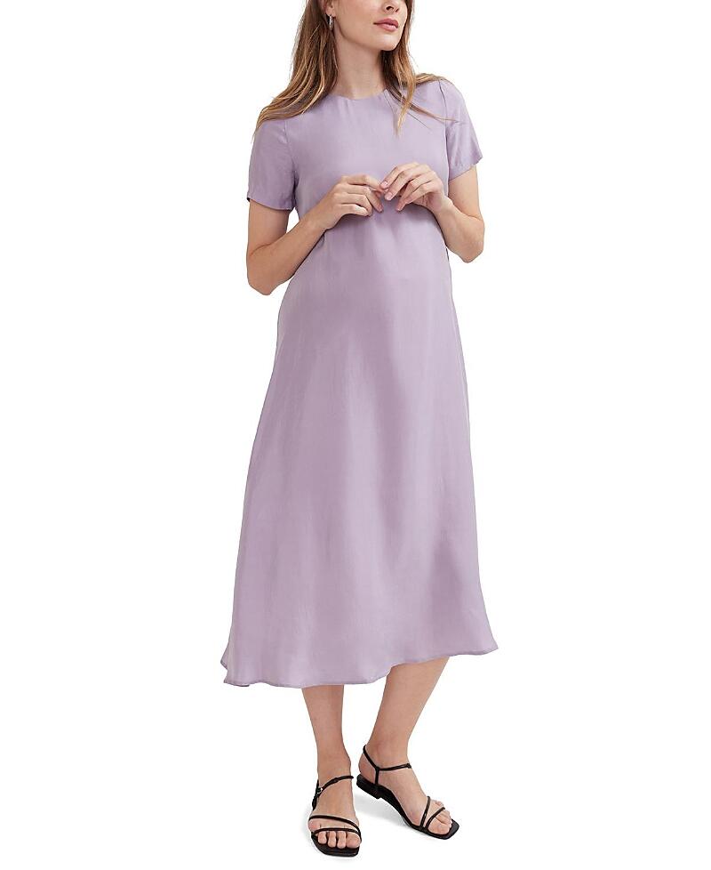 Hatch Collection James Dress Maternity Midi Dress Cover