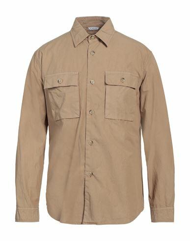 Manuel Ritz Man Shirt Sand Cotton, Polyamide Cover