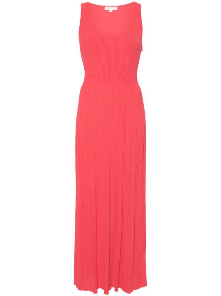 Michael Michael Kors ribbed sleeveless maxi dress - Pink Cover