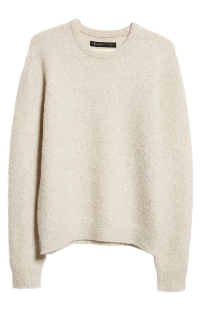 FRENCKENBERGER Mini Crewneck Cashmere Sweater in Natural Cover