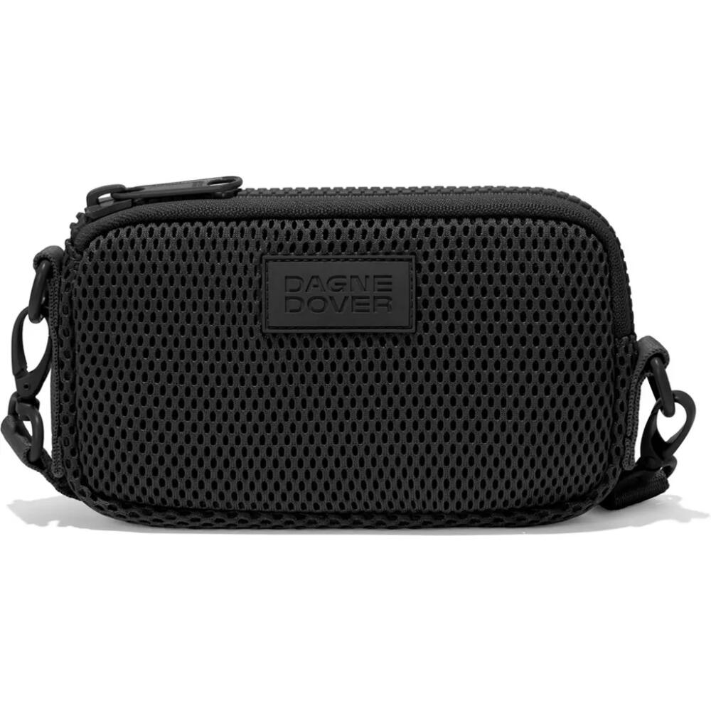 Dagne Dover Mara Water Resistant Phone Sling Crossbody Bag in Onyx Air Mesh Cover