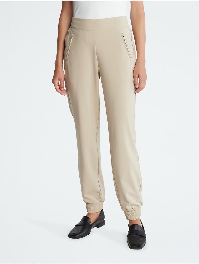 Calvin Klein Women's Modern Commute Joggers - Neutral Cover