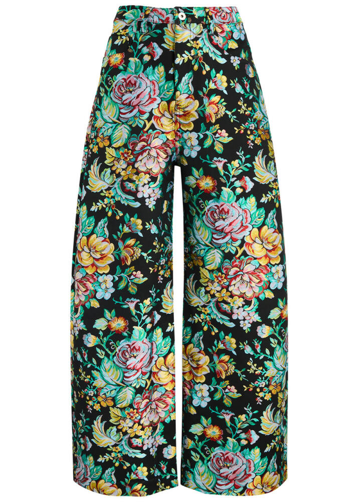 Marques' Almeida Floral Brocade Wide-leg Trousers - Cover