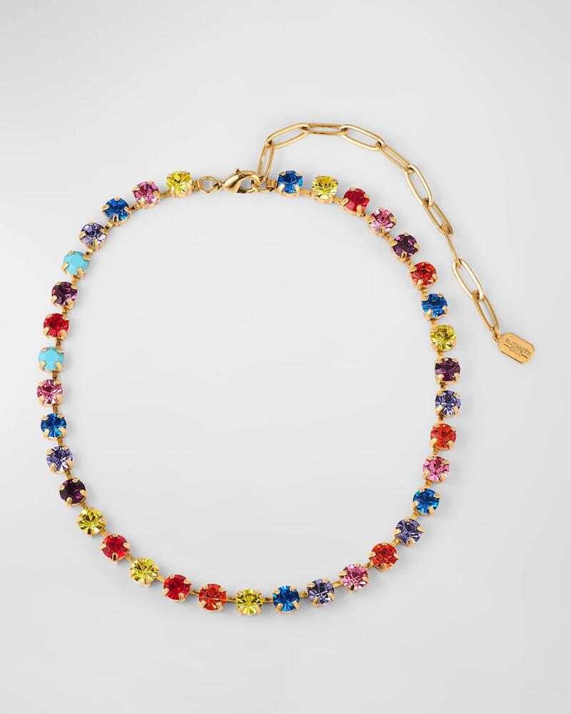 Elizabeth Cole Coraline Multi-Crystal Necklace Cover