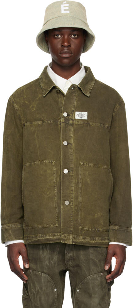 Études Khaki Hopper Jacket Cover