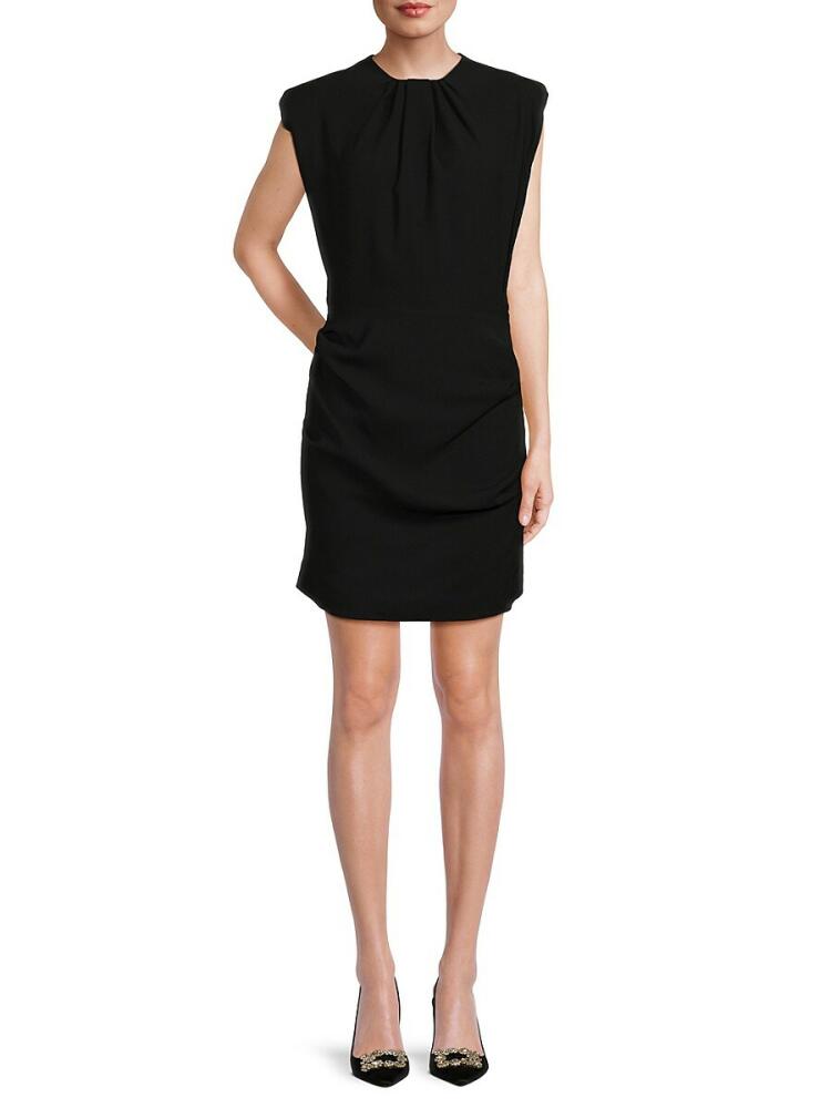 IRO Women's Hivi Ruched Mini Bodycon Dress - Black Cover