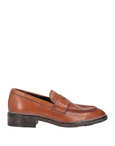 Moma Woman Loafers Tan Soft Leather Cover