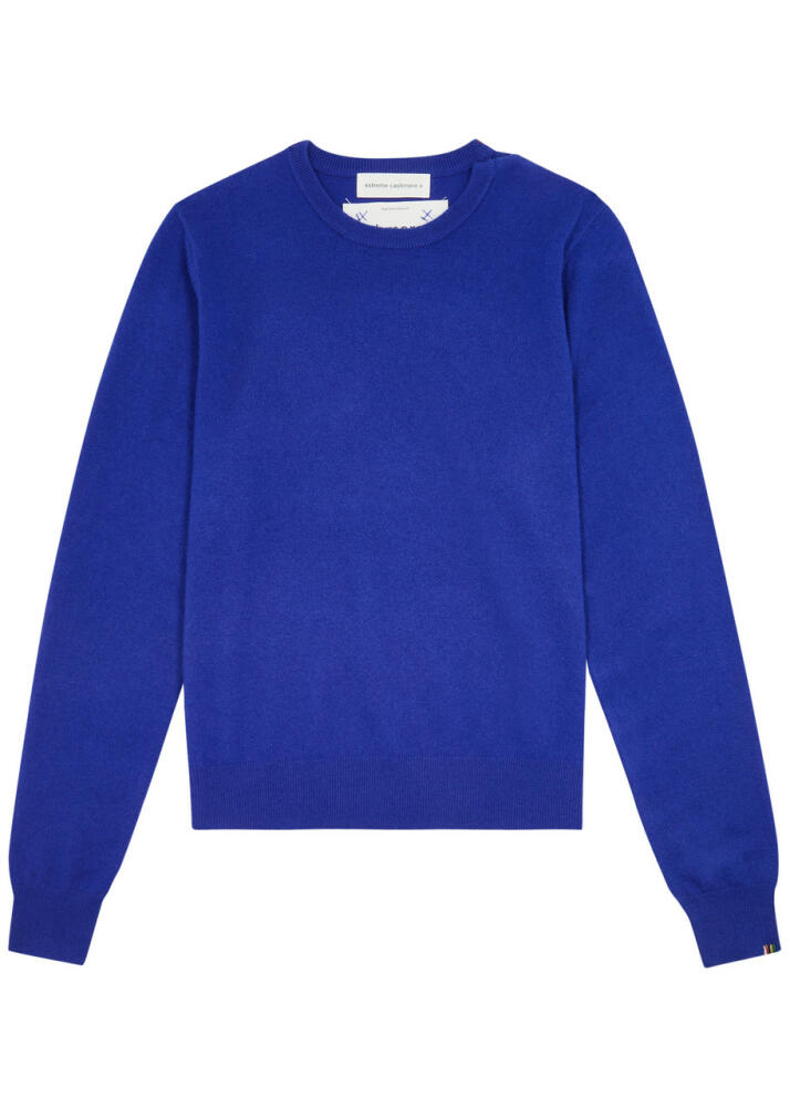 Extreme Cashmere N°36 Be Classic Cashmere-blend Jumper - Blue - Cover