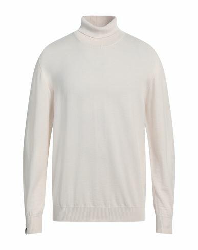 Arovescio Man Turtleneck Off white Merino Wool Cover