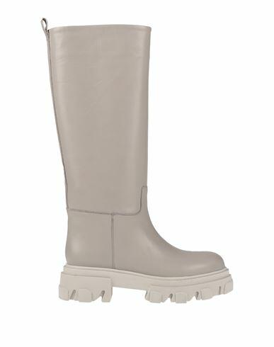 Gia X Pernille Teisbaek Woman Boot Light grey Calfskin Cover