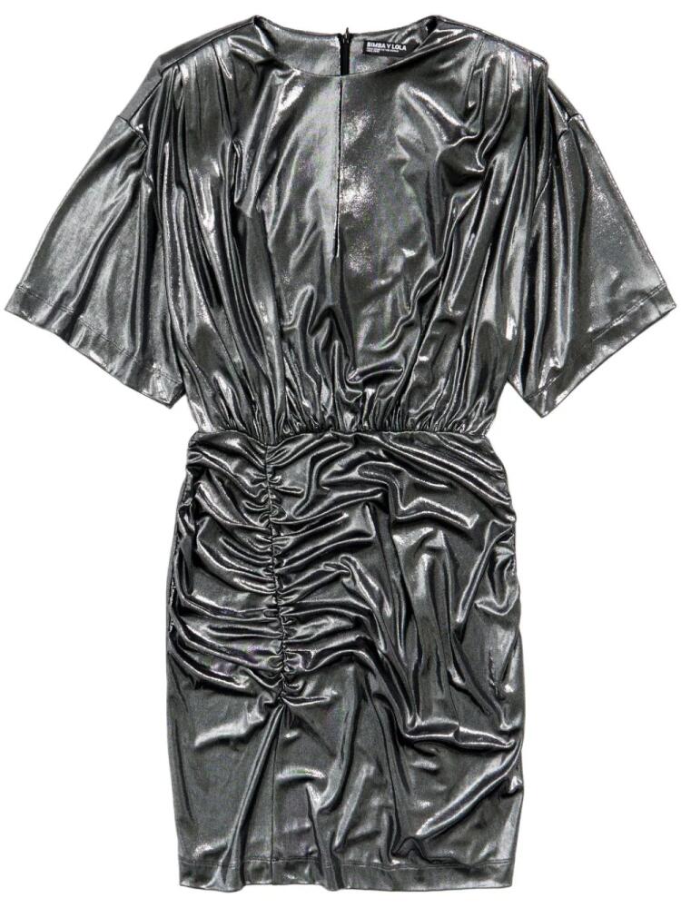 Bimba y Lola metallic mini dress - Grey Cover