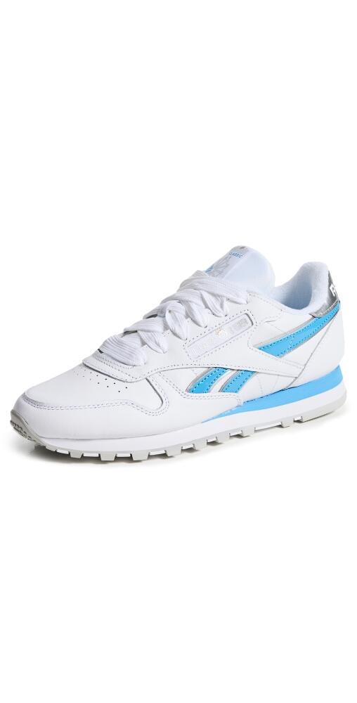 Reebok Classic Leather x Angel Reese Sneakers Silver/Always Blue/White Cover