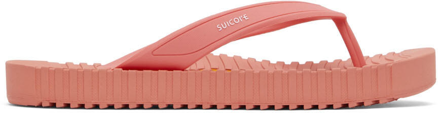 SUICOKE Pink VON Flip Flops Cover