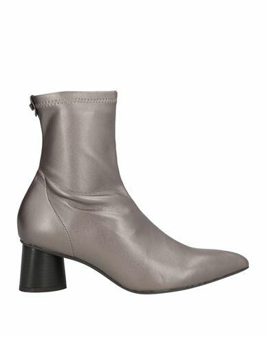 Pedro Miralles Woman Ankle boots Lead Textile fibers Cover