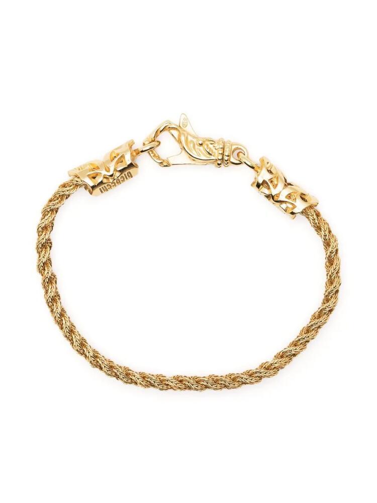 Emanuele Bicocchi braided bracelet - Gold Cover