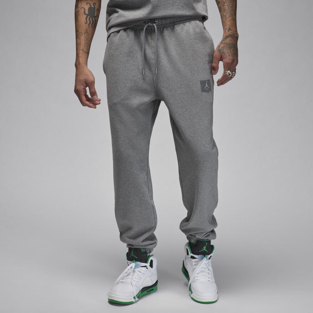 Men's Jordan Flight Fleece Pants in Grey Cover