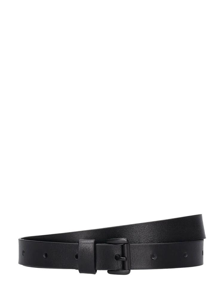 ANN DEMEULEMEESTER Toca Single Leather Belt Cover