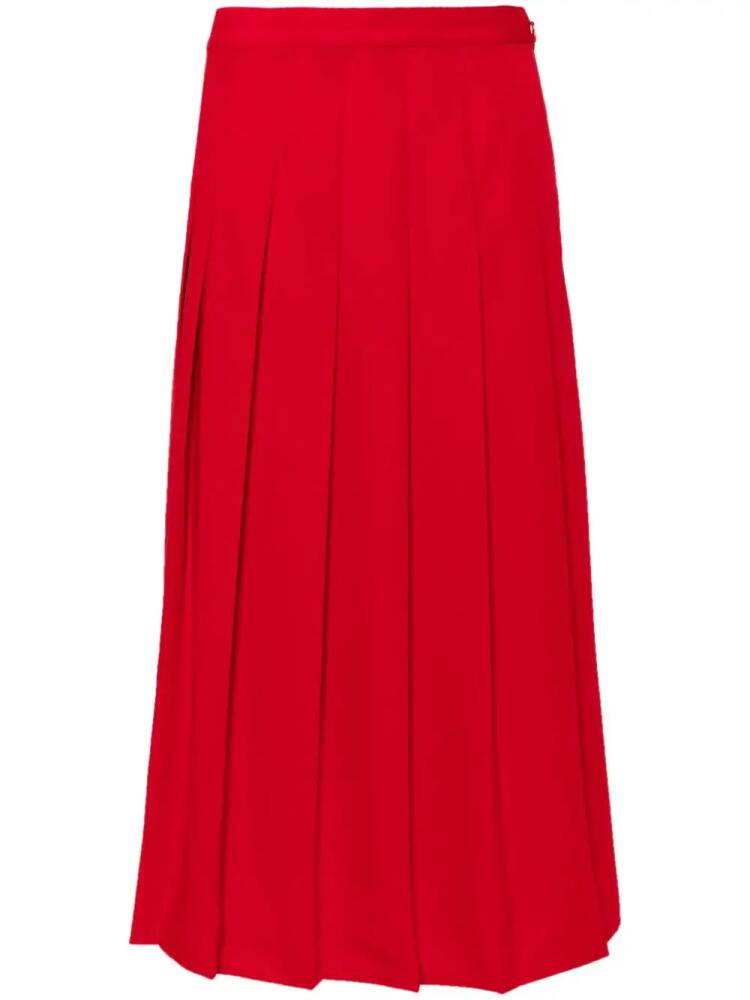 Polo Ralph Lauren pleated midi skirt - Red Cover