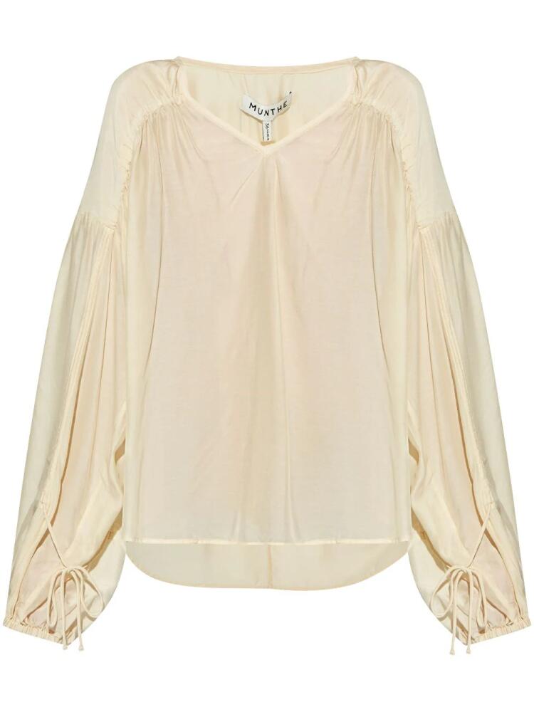 MUNTHE Tomally blouse - Neutrals Cover