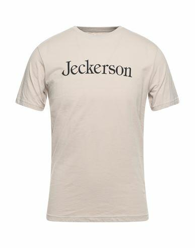 Jeckerson Man T-shirt Beige Cotton Cover