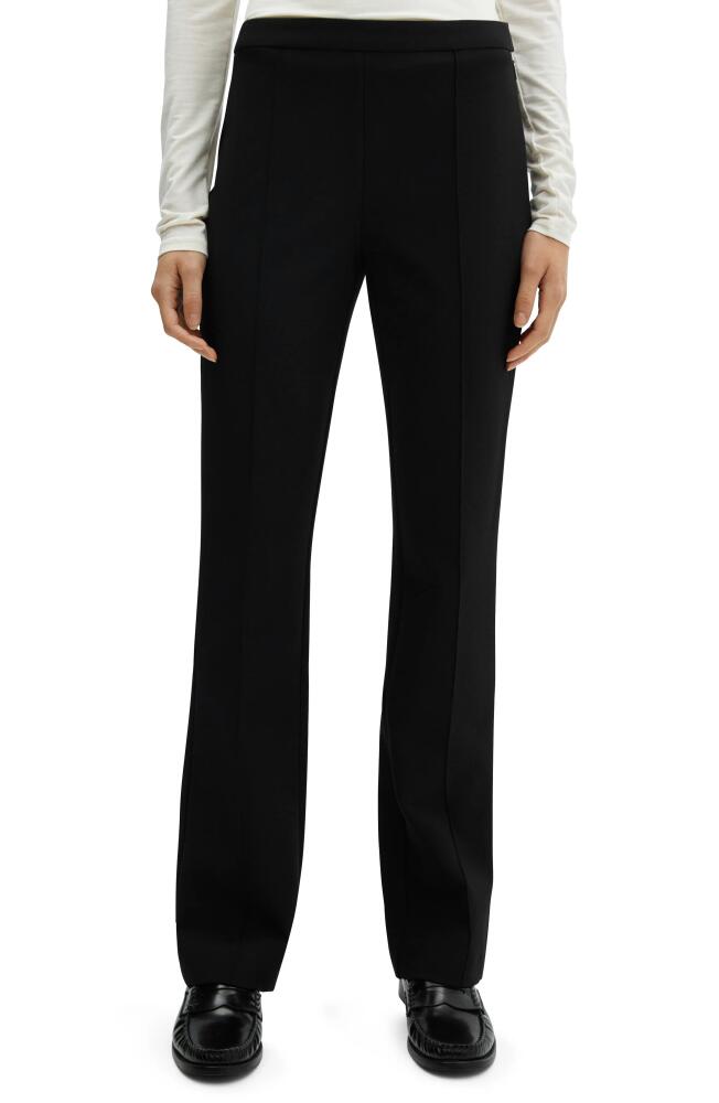 MANGO Straight Leg Pants in Black Cover