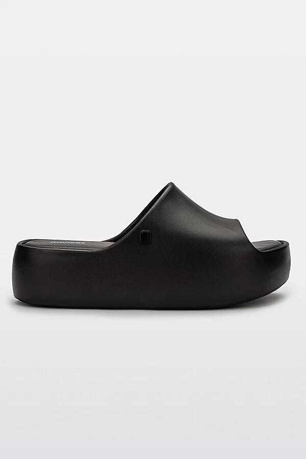 Melissa Free Platform Jelly Slide in Black Cover