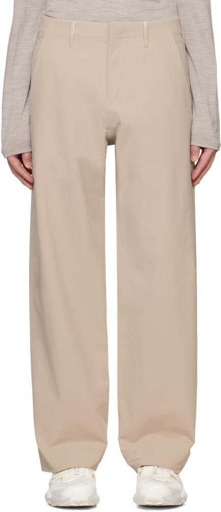 Veilance Beige Corbel Trousers Cover