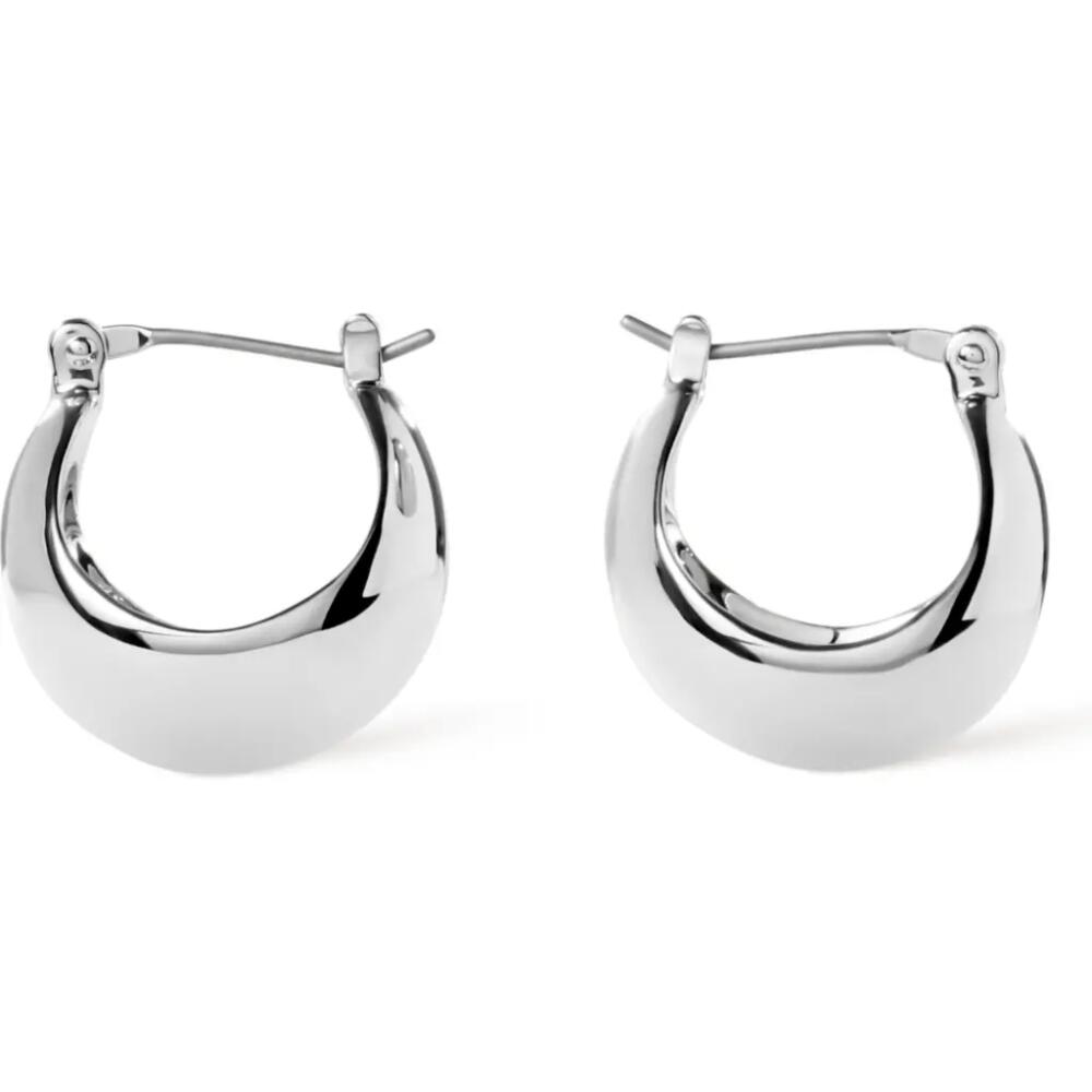 Ana Luisa Hoop Earrings - Abby in Silver Cover