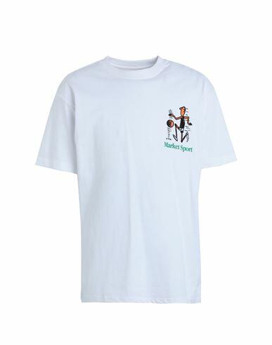 Market Head Games T-shirt Man T-shirt White Cotton Cover