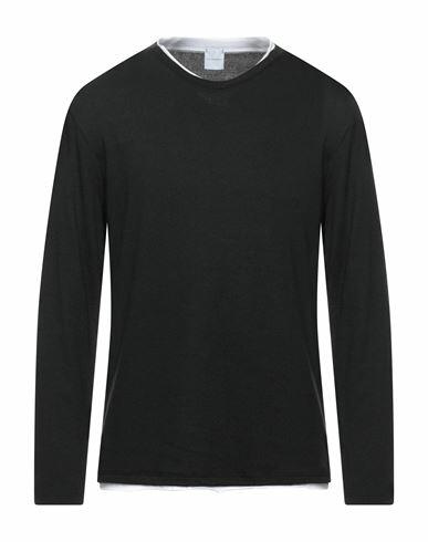 Stilosophy Man Sweater Black Polyester, Viscose Cover