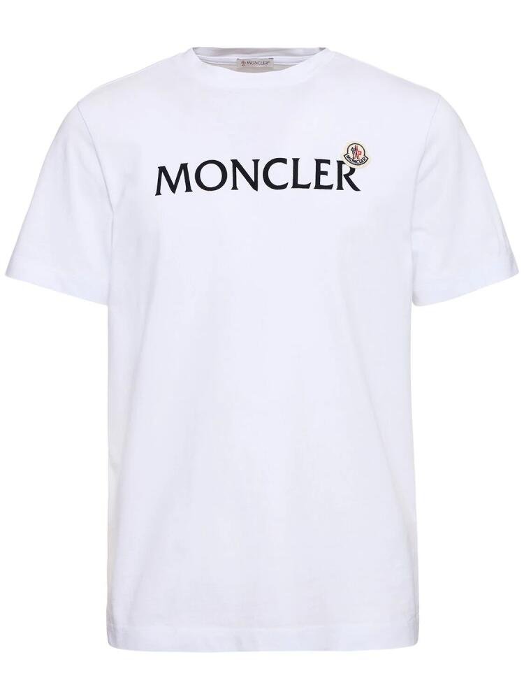 MONCLER Logo Cotton T-shirt Cover