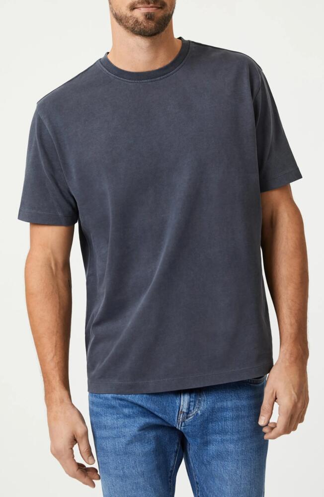 Mavi Jeans Heavyweight Cotton T-Shirt in Maritime Blue Cover