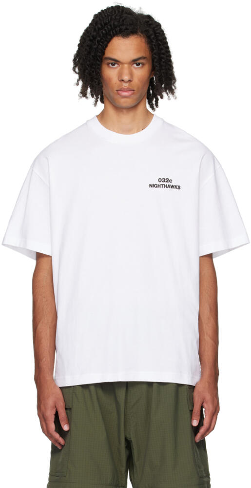 032c White Nighthawks T-Shirt Cover